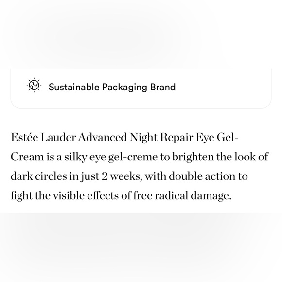 Estée Lauder Advanced Night Repair Eye Supercharged Complex NEW Cream - Picture 7 of 10